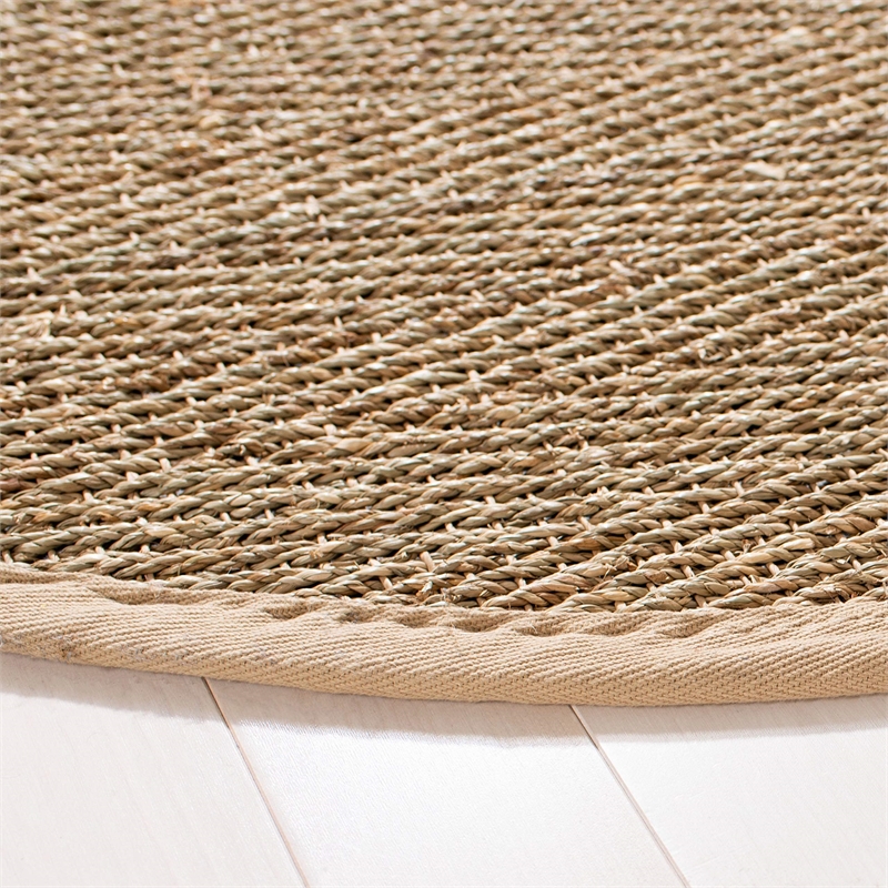 Safavieh Natural Fiber Natural Area Rug - Round 8'