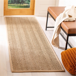 Safavieh Natural Fiber Natural Area Rug - Runner 2'6&quot x 18'