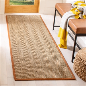Safavieh Natural Fiber Natural Area Rug - Runner 2'6&quot x 18'