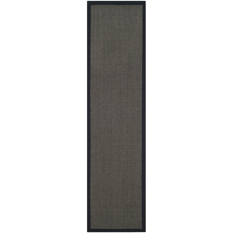 Safavieh Natural Fiber Charcoal Area Rug - Runner 2'6