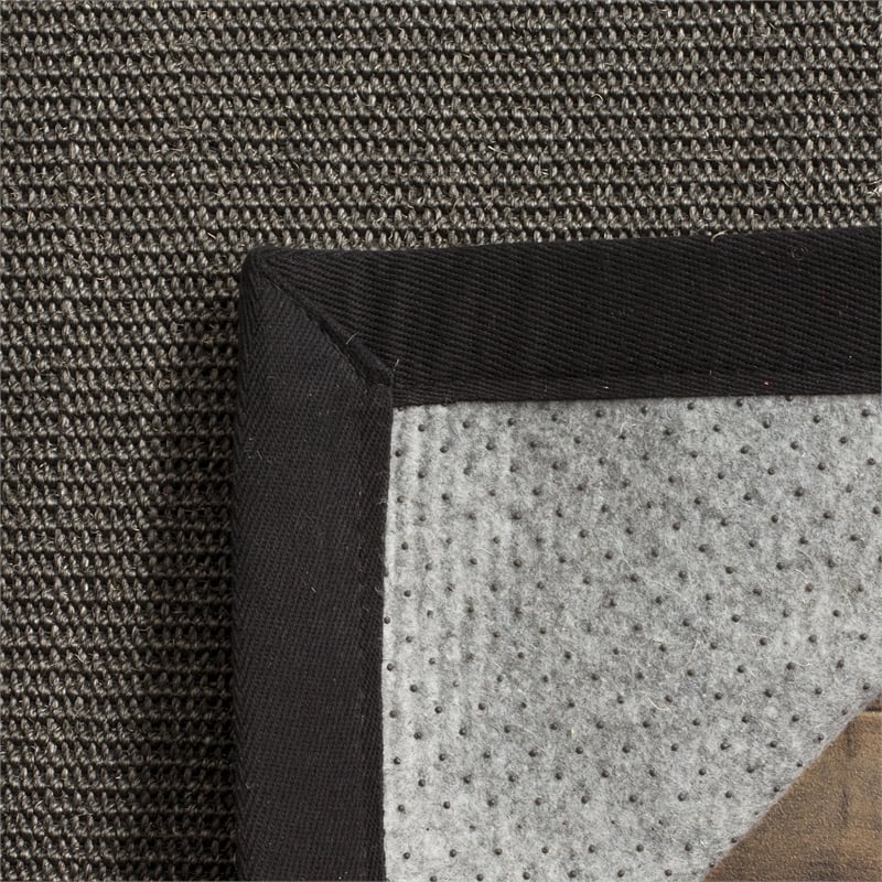 Safavieh Natural Fiber Charcoal Area Rug - Runner 2'6