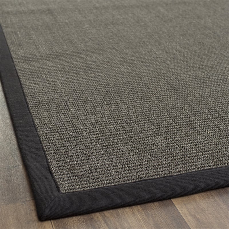 Safavieh Natural Fiber Charcoal Area Rug - Runner 2'6