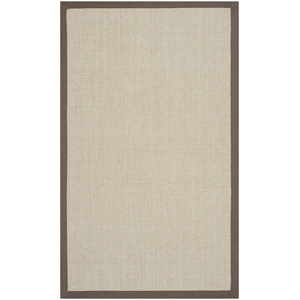 Safavieh Natural Fiber Taupe Area Rug - Runner 2'6&quot x 4'