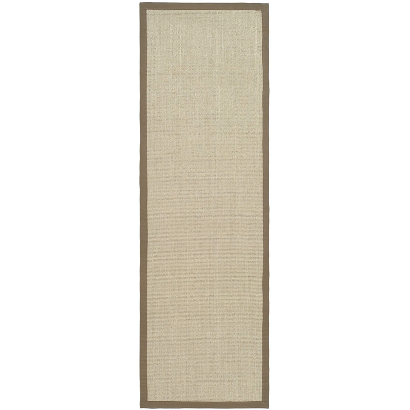 Safavieh Natural Fiber Taupe Area Rug - Runner 2'6