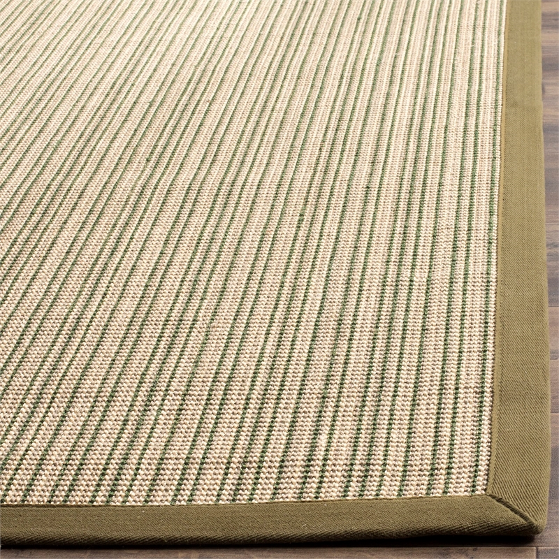 Safavieh Natural Fiber Green Area Rug - 7'6