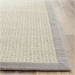 Safavieh Natural Fiber Grey Brown Area Rug - Runner 2'6