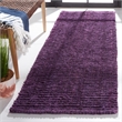 Safavieh Natural Fiber Purple Area Rug - Runner 2'6