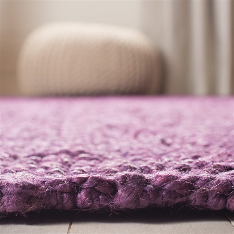 Safavieh Natural Fiber Purple Area Rug - Runner 2'6