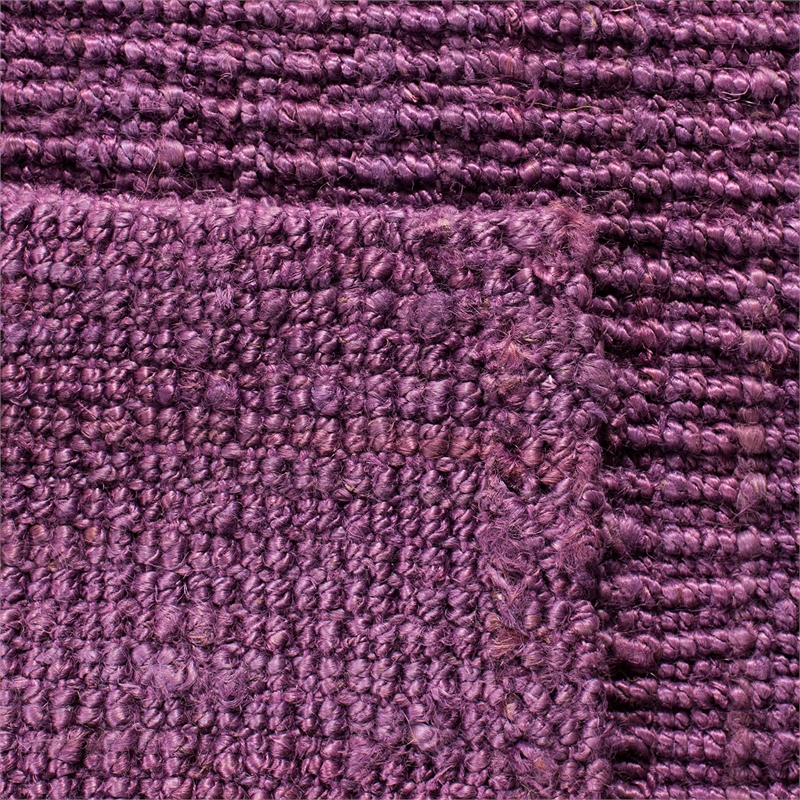 Safavieh Natural Fiber Purple Area Rug - Runner 2'6