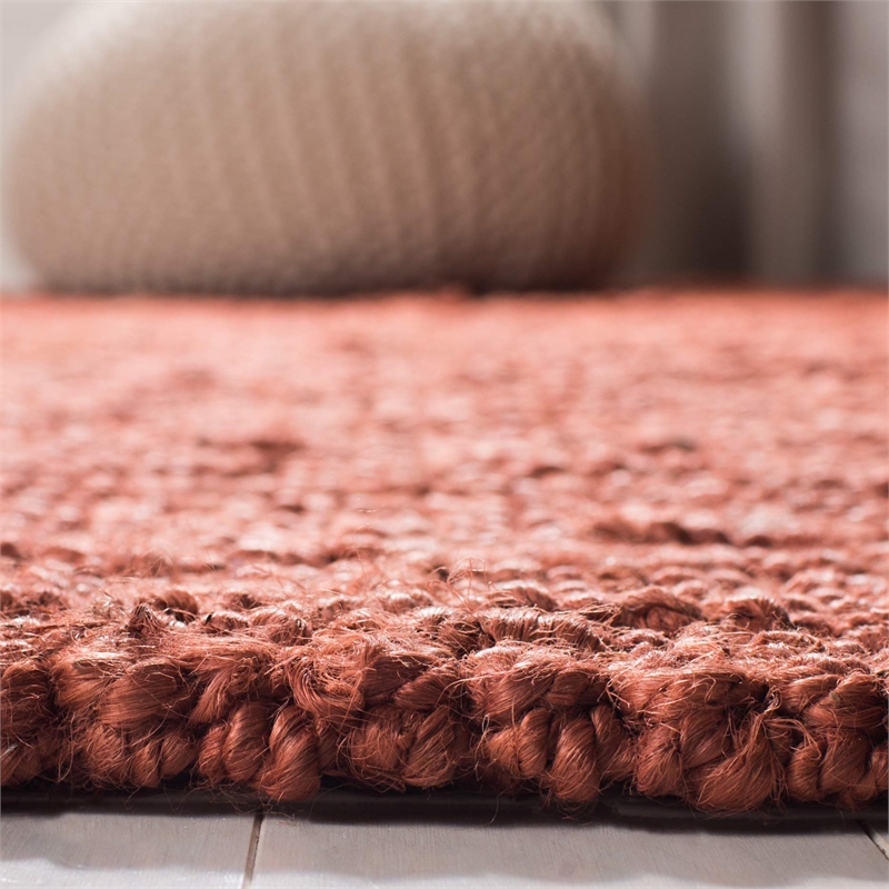 Safavieh Natural Fiber Rust Area Rug - Runner 2'6
