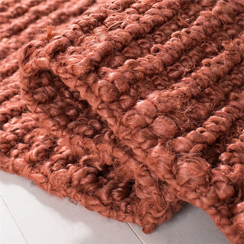Safavieh Natural Fiber Rust Area Rug - Runner 2'6