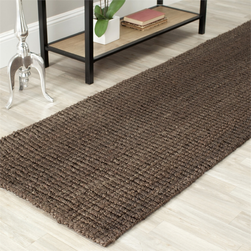 Safavieh Natural Fiber Rust Area Rug - Runner 2'6