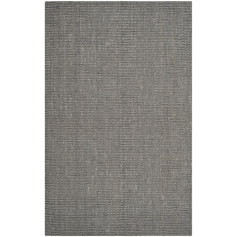 Safavieh Natural Fiber Light Grey Area Rug - 6' x 9'