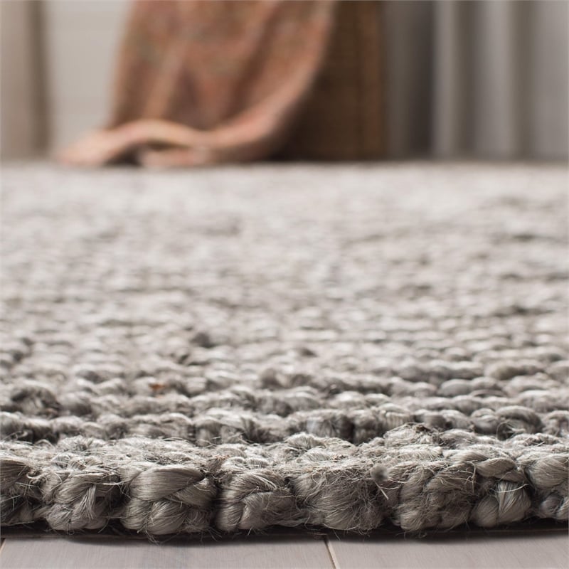Safavieh Natural Fiber Light Grey Area Rug - 11' x 15'