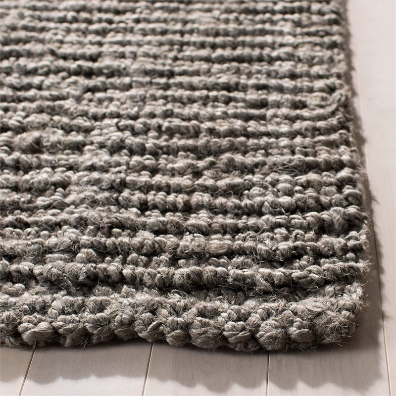 Safavieh Natural Fiber Light Grey Area Rug - Runner 2'6
