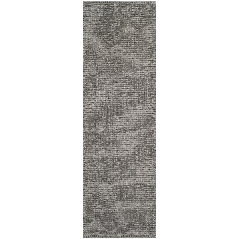 Safavieh Natural Fiber Light Grey Area Rug - Runner 2'6