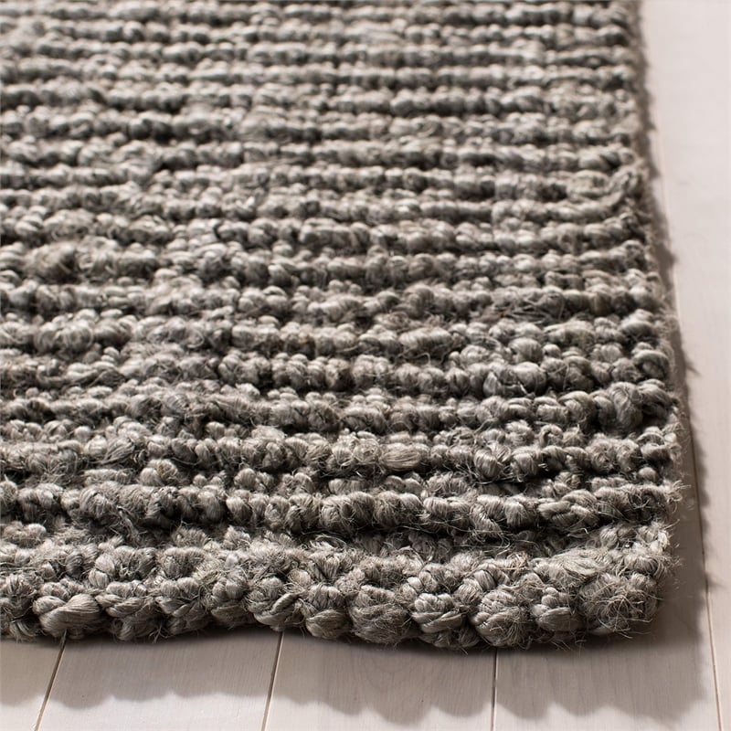 Safavieh Natural Fiber Light Grey Area Rug - Runner 2'6