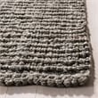 Safavieh Natural Fiber Light Grey Area Rug - Square 4'
