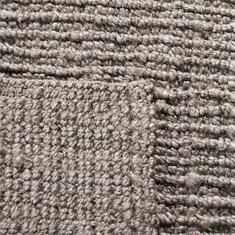Safavieh Natural Fiber Light Grey Area Rug - Square 4'