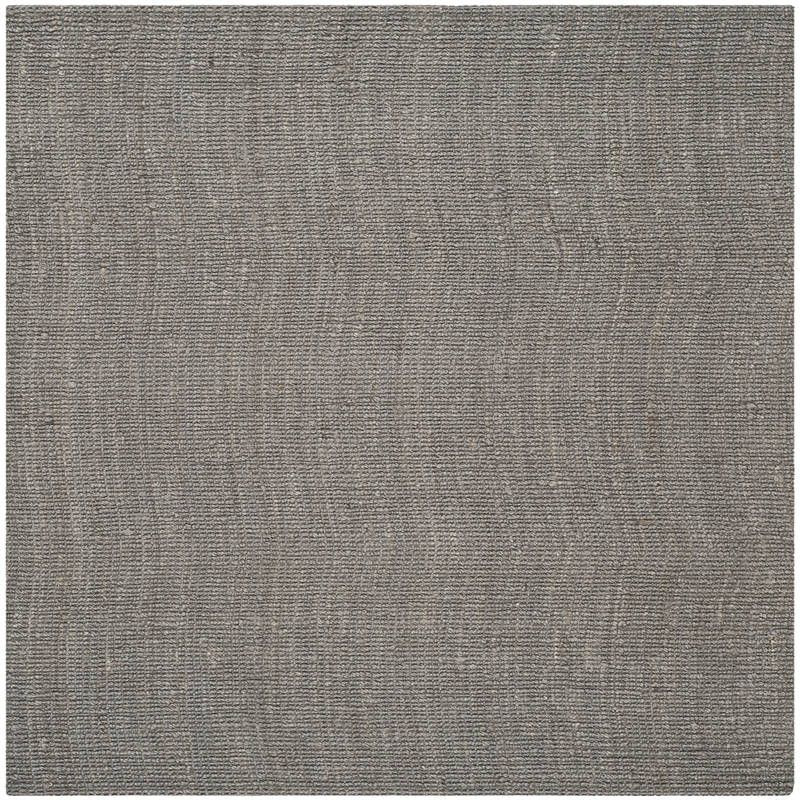 Safavieh Natural Fiber Light Grey Area Rug - Square 8'