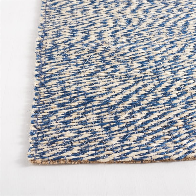 Safavieh Natural Fiber Blue Area Rug - Runner 2'6