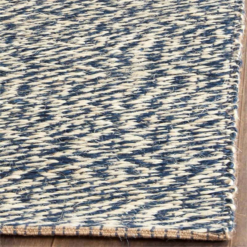 Safavieh Natural Fiber Blue Area Rug - Runner 2'6