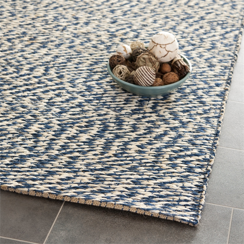 Safavieh Natural Fiber Blue Area Rug - Runner 2'6