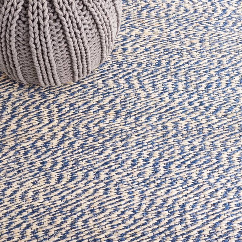 Safavieh Natural Fiber Blue Area Rug - Runner 2'6
