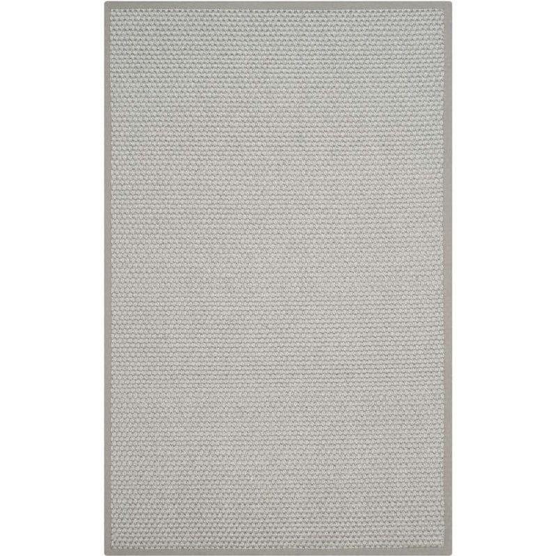 Safavieh Natural Fiber Silver Area Rug - 4' x 6'