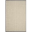 Safavieh Natural Fiber Grey Area Rug - 4' x 6'