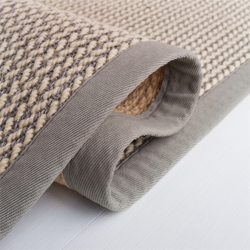 Safavieh Natural Fiber Grey Area Rug - 4' x 6'