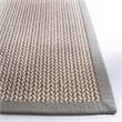 Safavieh Natural Fiber Grey Area Rug - 8' x 10'