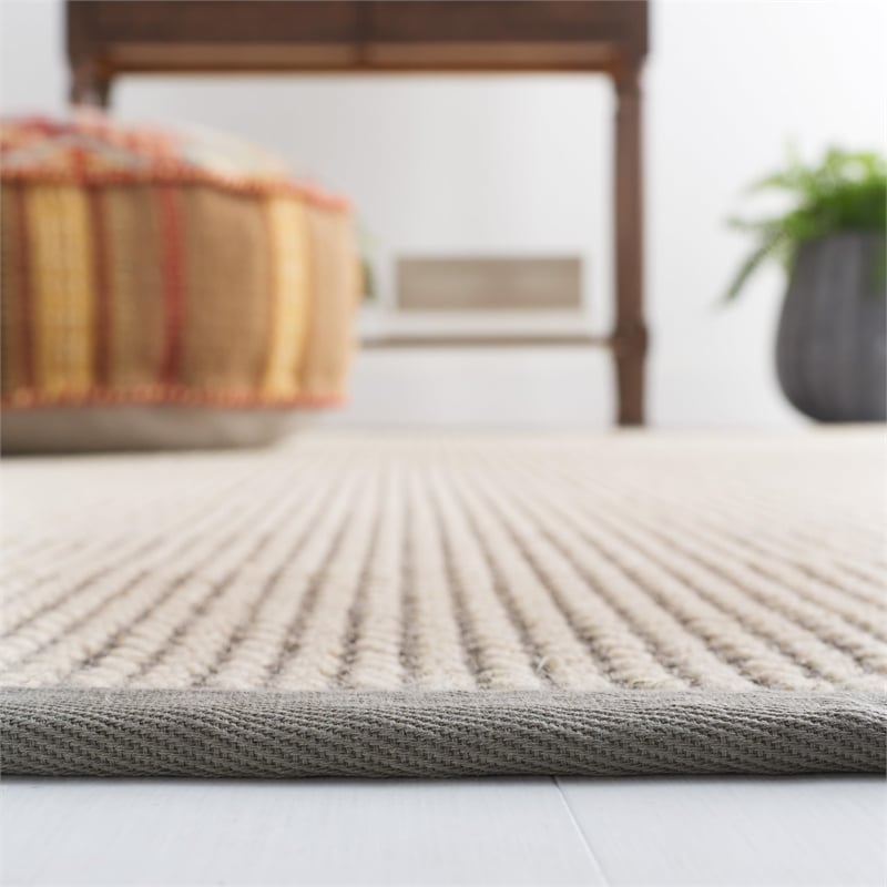 Safavieh Natural Fiber Grey Area Rug - 8' x 10'