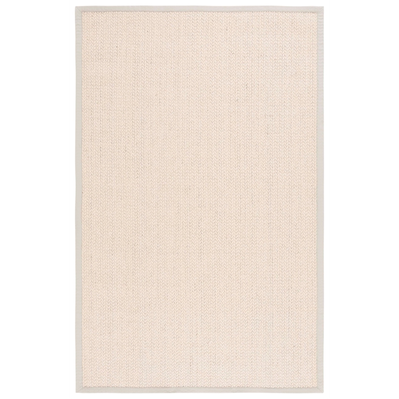 Safavieh Natural Fiber Light Grey Area Rug - 4' x 6'