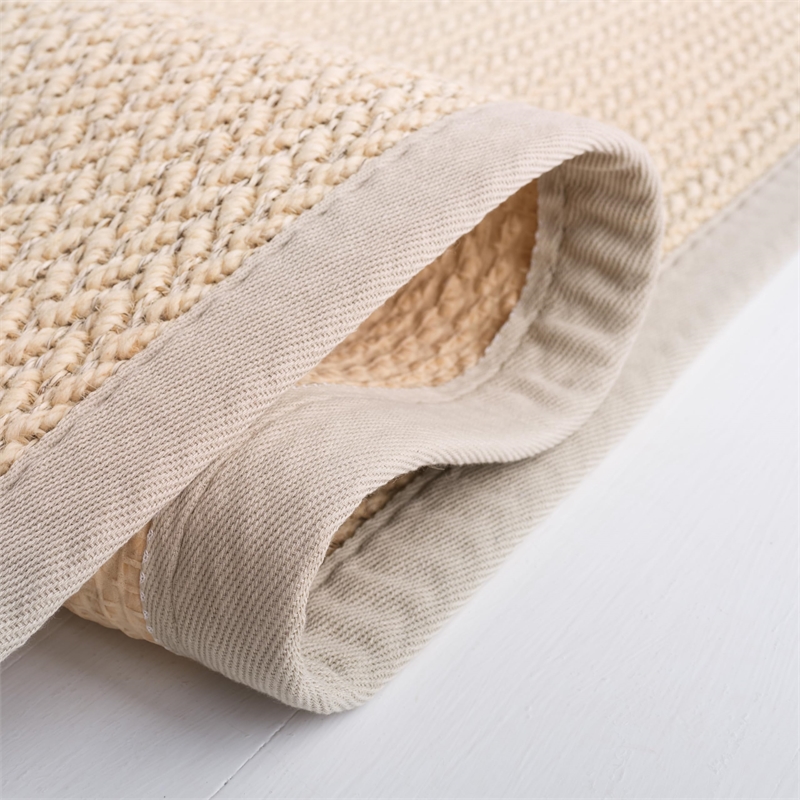 Safavieh Natural Fiber Light Grey Area Rug - 4' x 6'