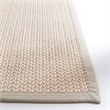 Safavieh Natural Fiber Light Grey Area Rug - 5' x 8'