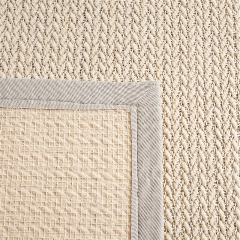 Safavieh Natural Fiber Light Grey Area Rug - 5' x 8'