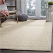 Safavieh Natural Fiber Light Grey Area Rug - 9' x 12'