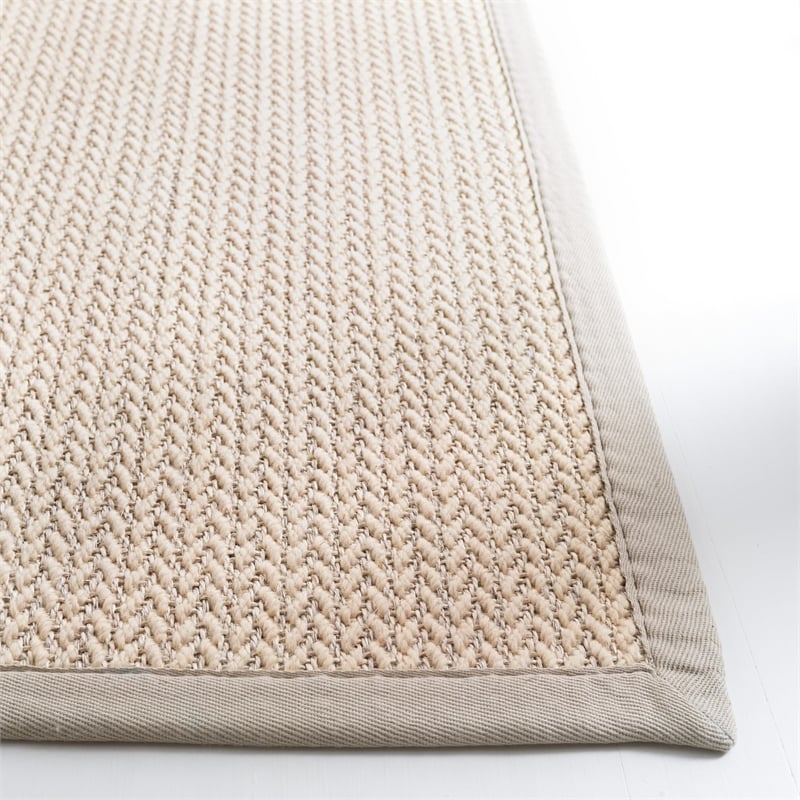 Safavieh Natural Fiber Light Grey Area Rug - 9' x 12'
