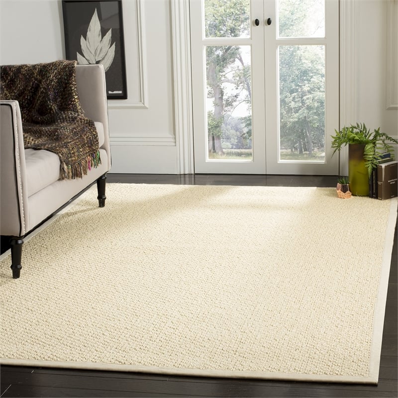 Safavieh Natural Fiber Creme Area Rug - 8' x 11'
