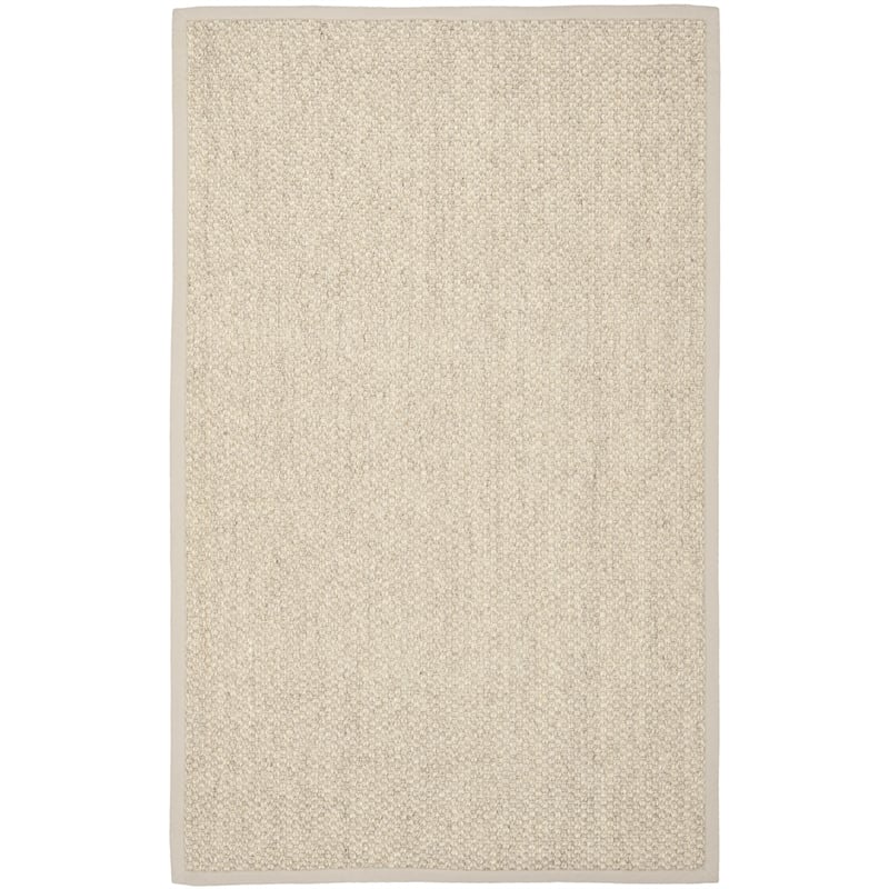 safavieh natural fiber marble area rug - 5' x 8'