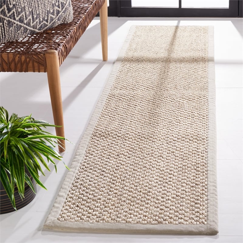 Safavieh Natural Fiber Marble Area Rug - Runner 2'6