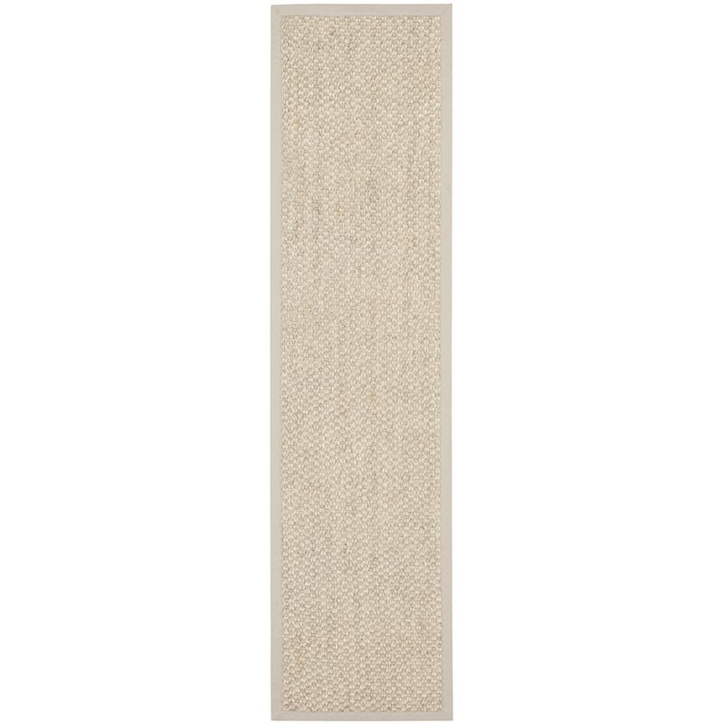 Safavieh Natural Fiber Marble Area Rug - Runner 2'6