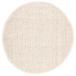 Safavieh Natural Fiber Ivory Area Rug - Round 9'