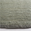 Safavieh Natural Fiber Grey Area Rug - Round 4'