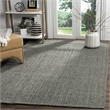Safavieh Natural Fiber Grey Area Rug - Square 5'