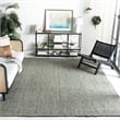 Safavieh Natural Fiber Grey Area Rug - Square 9'