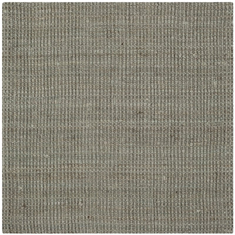 Safavieh Natural Fiber Grey Area Rug - Square 9'