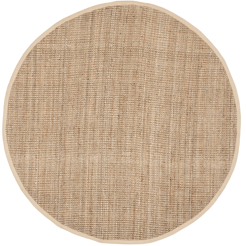 Safavieh Natural Fiber Natural Area Rug - Round 4'