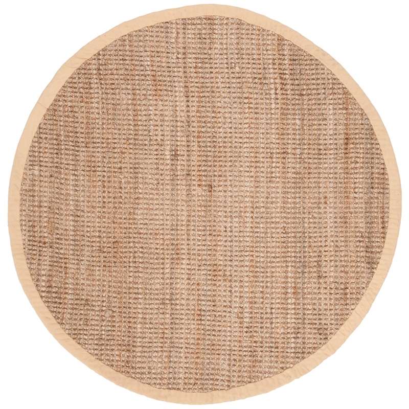 Safavieh Natural Fiber Natural Area Rug - Round 5'